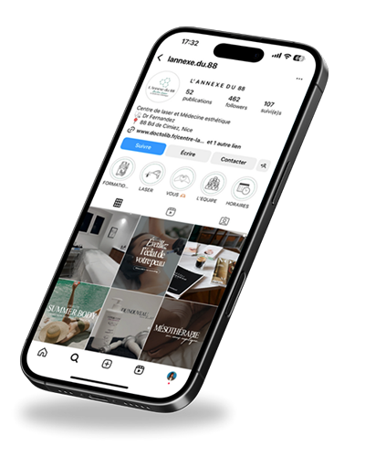 Feed Instagram L'Annexe du 88