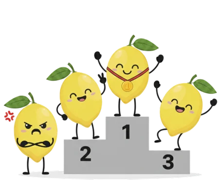 Podium de citrons