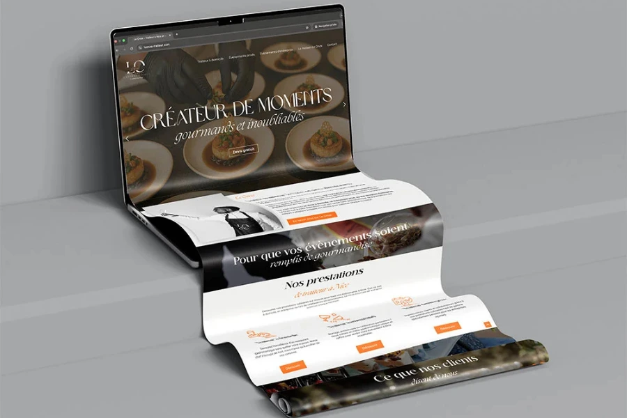 Maquette site web by Cam'Agency