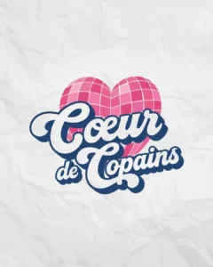 Logo Cœur de copains Nice par Cam'Agency